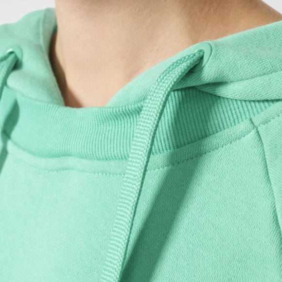 STELLA MCCARTNEY X ADIDAS Athleisure Sport Green Long Hoodie Jumper - Picture 7 of 16